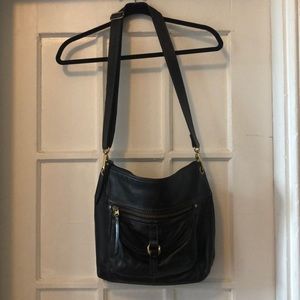 Fossil crossbody leather purse